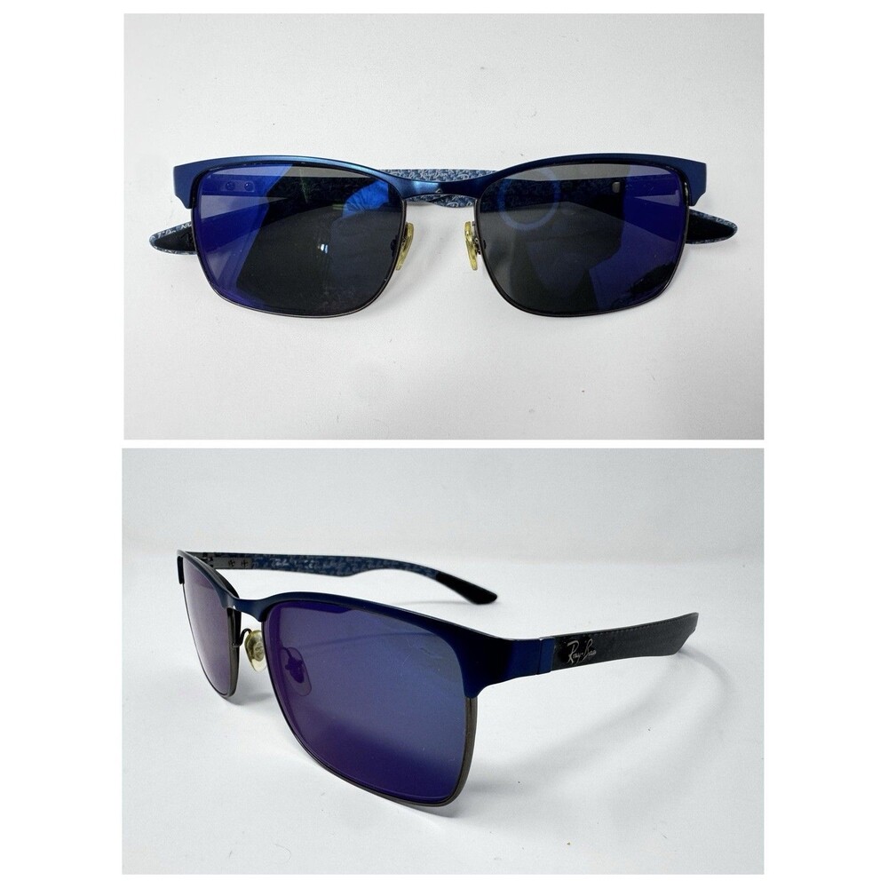 Ray-Ban RB8416 2914 Blue Carbon Fiber Eyeglass Frames 55-17-145 Authentic